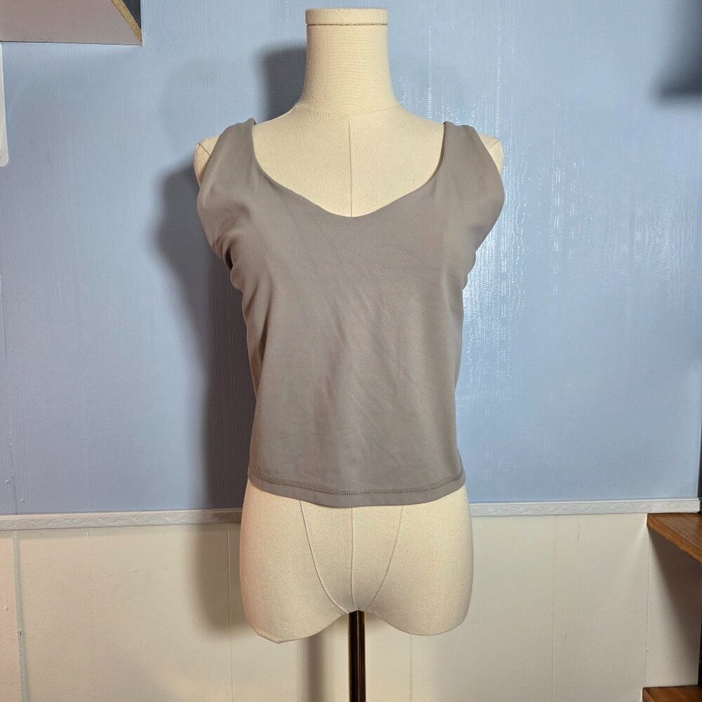 Avia XXXL (22) Taupe Fog Longline SS Bra ( No Padding )